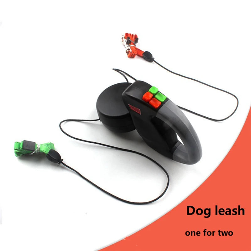 Two Double-headed Dog Leash