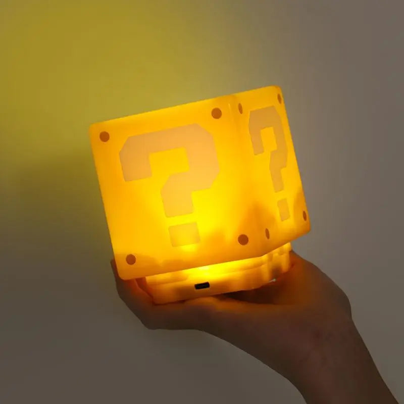 LED Question Mark Brick Night